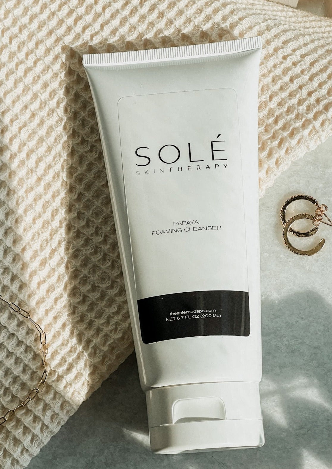 Solé Papaya Foaming Cleanser