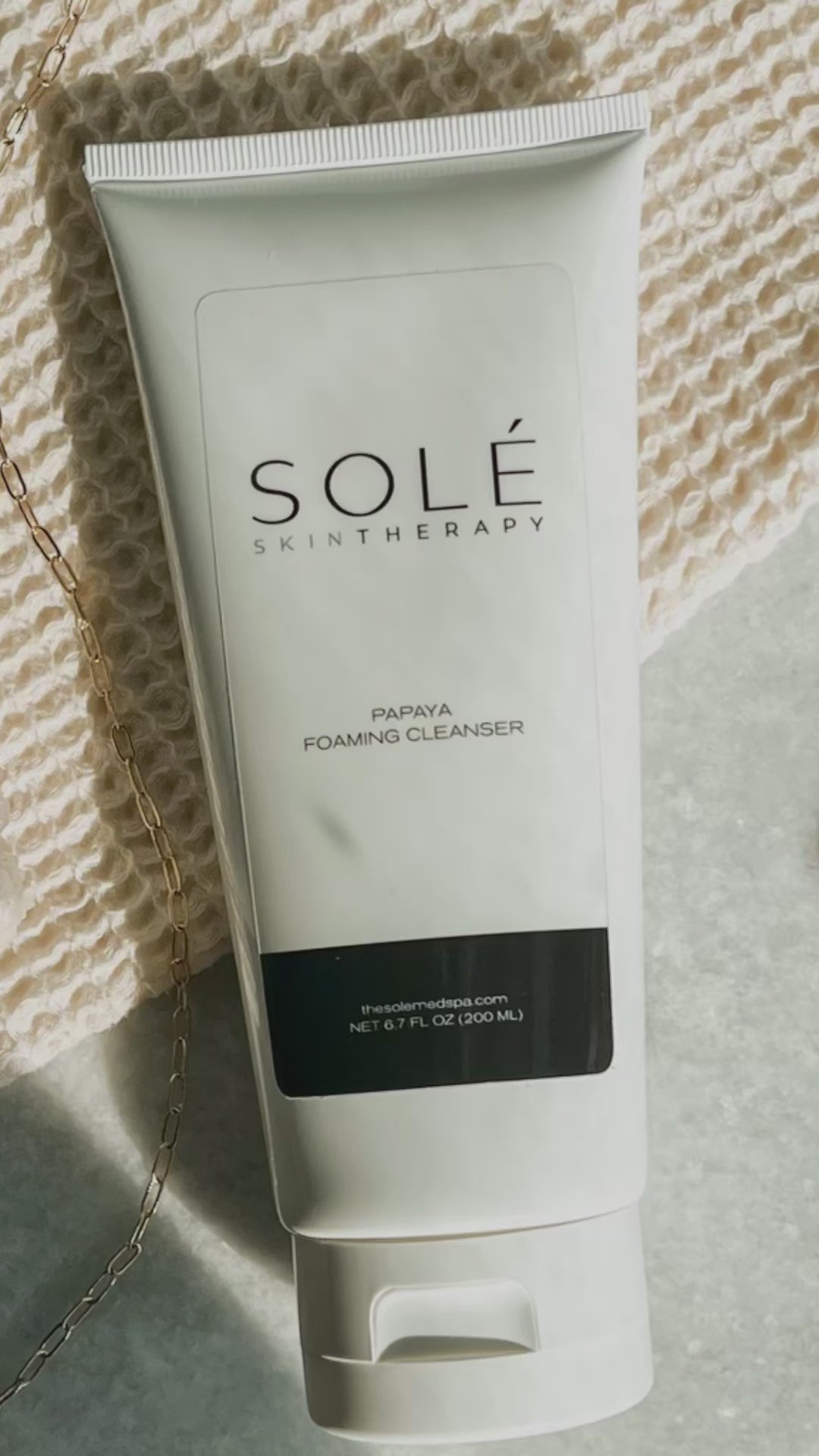 Solé Papaya Foaming Cleanser